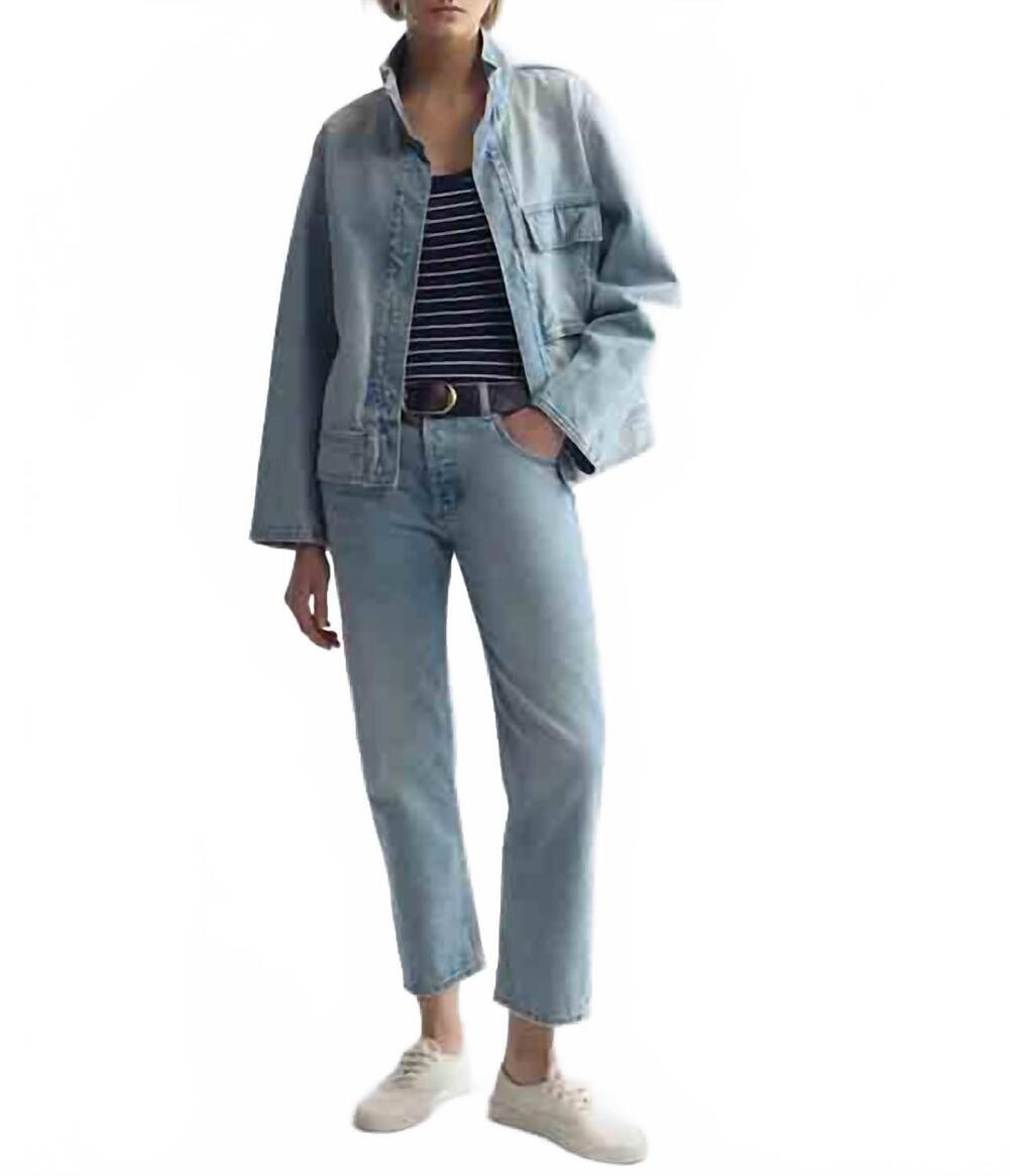 NEW NILI LOTAN lorimer jeans in alice wash
